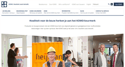 Desktop Screenshot of komo.nl