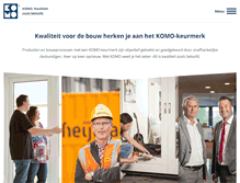 Tablet Screenshot of komo.nl