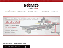 Tablet Screenshot of komo.com